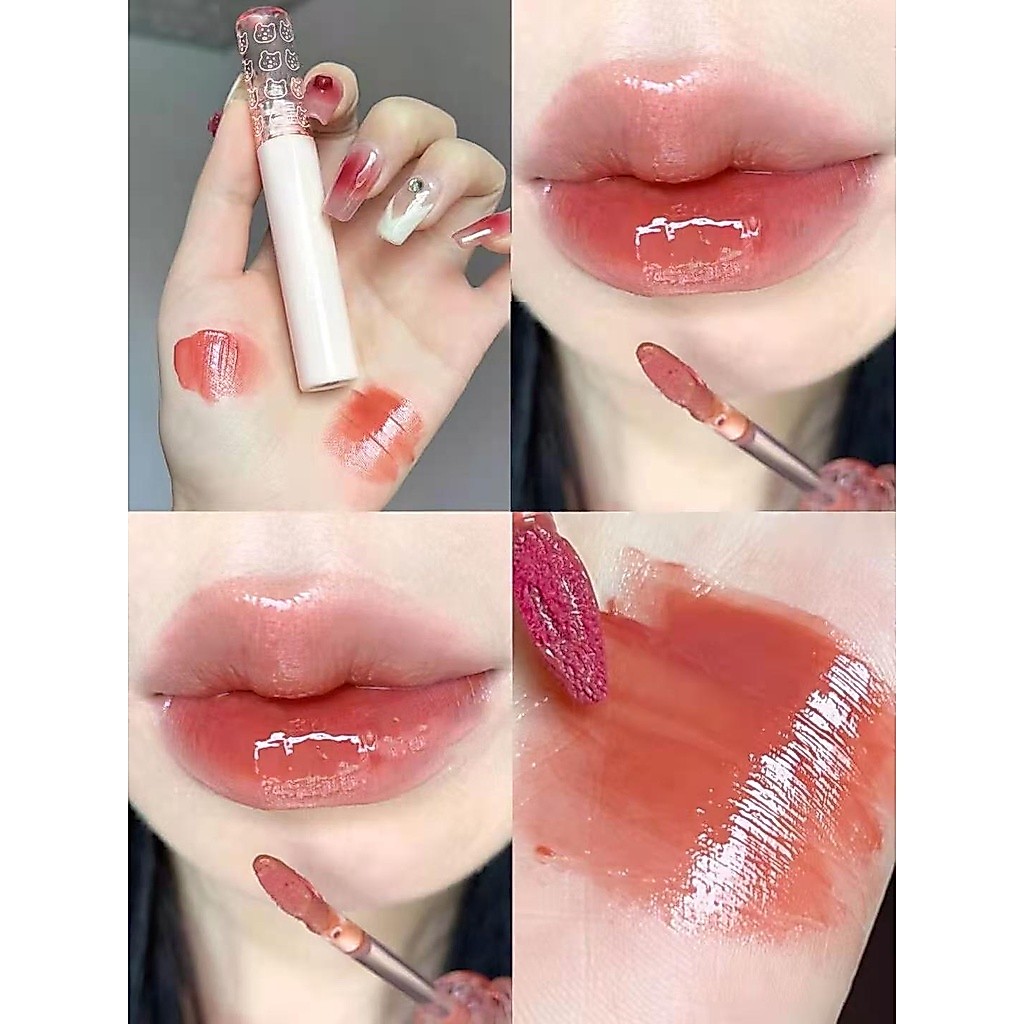 M071 ลิปกลอส คาปูวินิ บับเบิลแบร์ นุ่มละมุน สีชัด ติดทน กันน้ำ