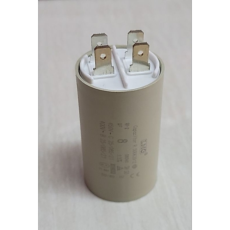 อะไหล่ปั๊มน้ำ สตีเบล เอลทรอน Stiebel Eltron คอนนิเซอร์ 8 UF 450VAC ใช้กับปั๊มน้ำรุ่น Boost 3A-CS