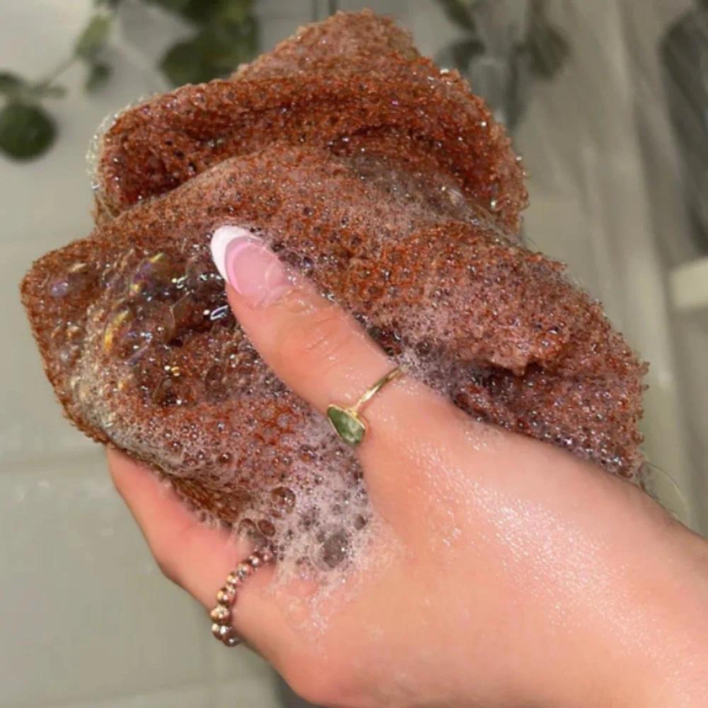 Exfoliating Mesh African Exfoliating Net Sponge Skin Smoother Back Scrubber African Net Long Net Smo
