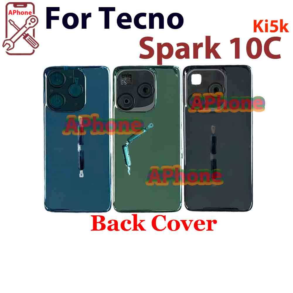สําหรับ Tecno Spark 10C Ki5k ฝาหลังแบตเตอรี่