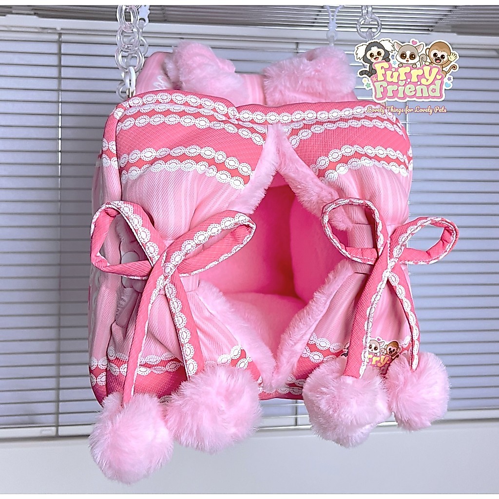 บ้านนอน Dreamy Cube สำหรับบุชเบบี้ ชูการ์ไกรเดอร์ สัตว์เลี้ยงขนาดเล็ก