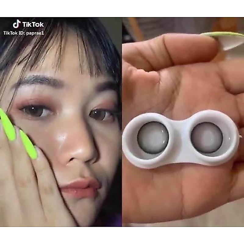 gray ขนาดตาโต Big กรองแสง uv (บิ๊กอาย คอนแทคเลนส์ Bigeye) b1