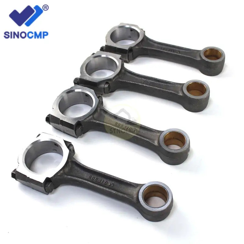 4 ชิ้น STD Con rod ชุดสําหรับ Yanmar 4TNV94 4TNV98 4TNV94L 4TNV98T ปั๊มน้ําเครื่องยนต์รถขุดรถยกรถบรร