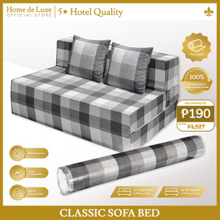 [Vacuumed Classic Sofa Bed 6"/8"] Home de Luxe 5-star Hotel Quality Sofa Bed 6/8 Inches