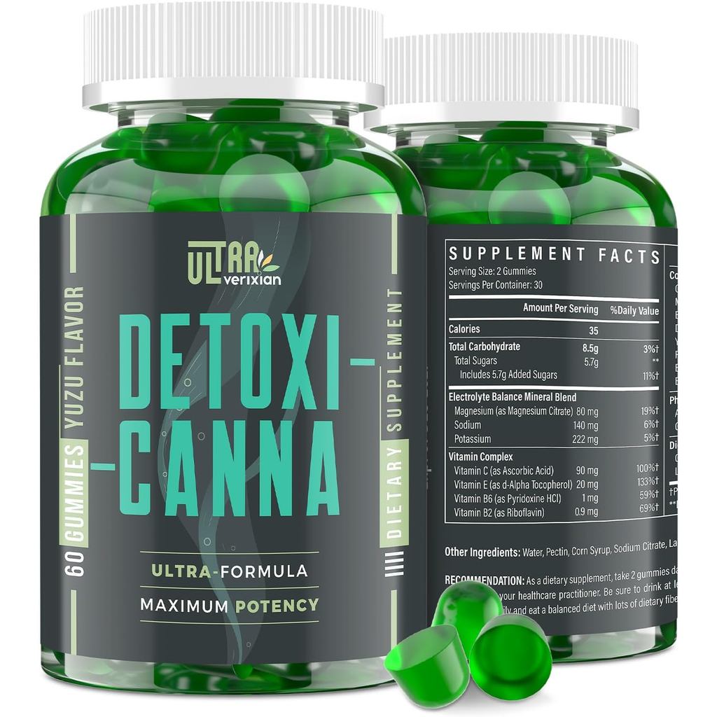 ดีท็อกซ์ทําความสะอาด Gummies-Liver, Intestinal, Kidney Cleaning Detoxification and Repair, Fast Effe