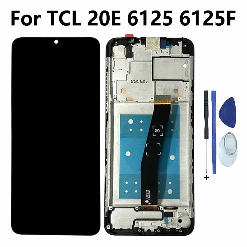 สําหรับ TCL 20Y 6156 6156H 6156A 6156D จอแสดงผล LCD Touch Screen Digitizer Assembly สําหรับ TCL 20E 
