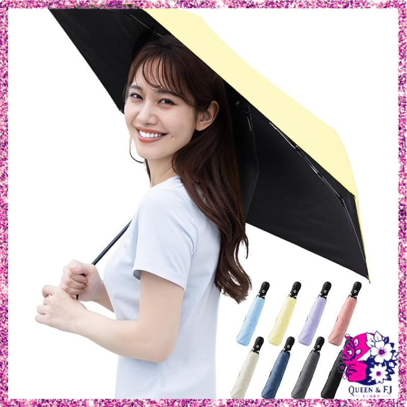 MONOTELIER UV Cut 100 Folding Umbrella Sunshade for Women in 2 Colors
