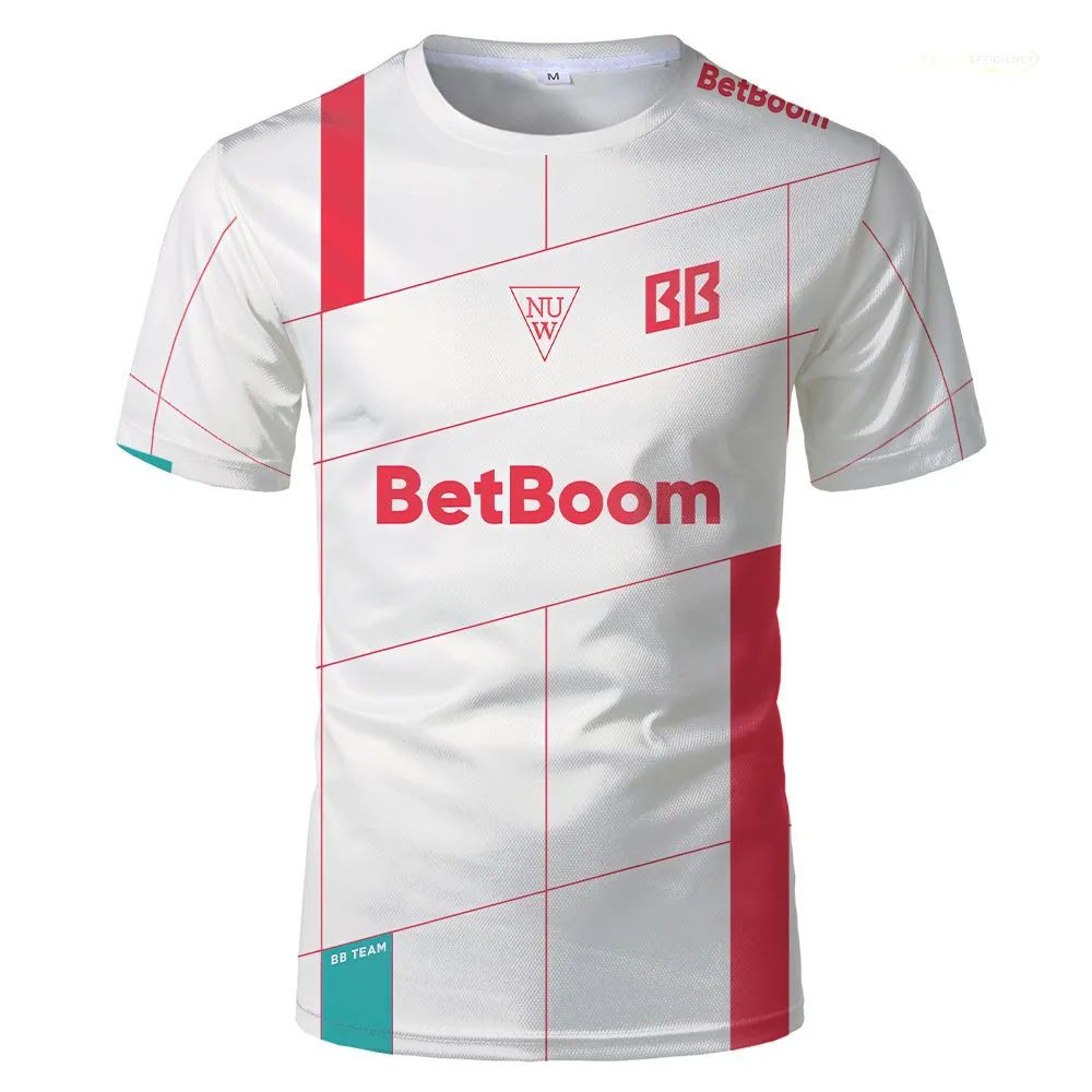 BB Team Jersey Uniform Clothes Men เสื้อยืด Betboom Esports