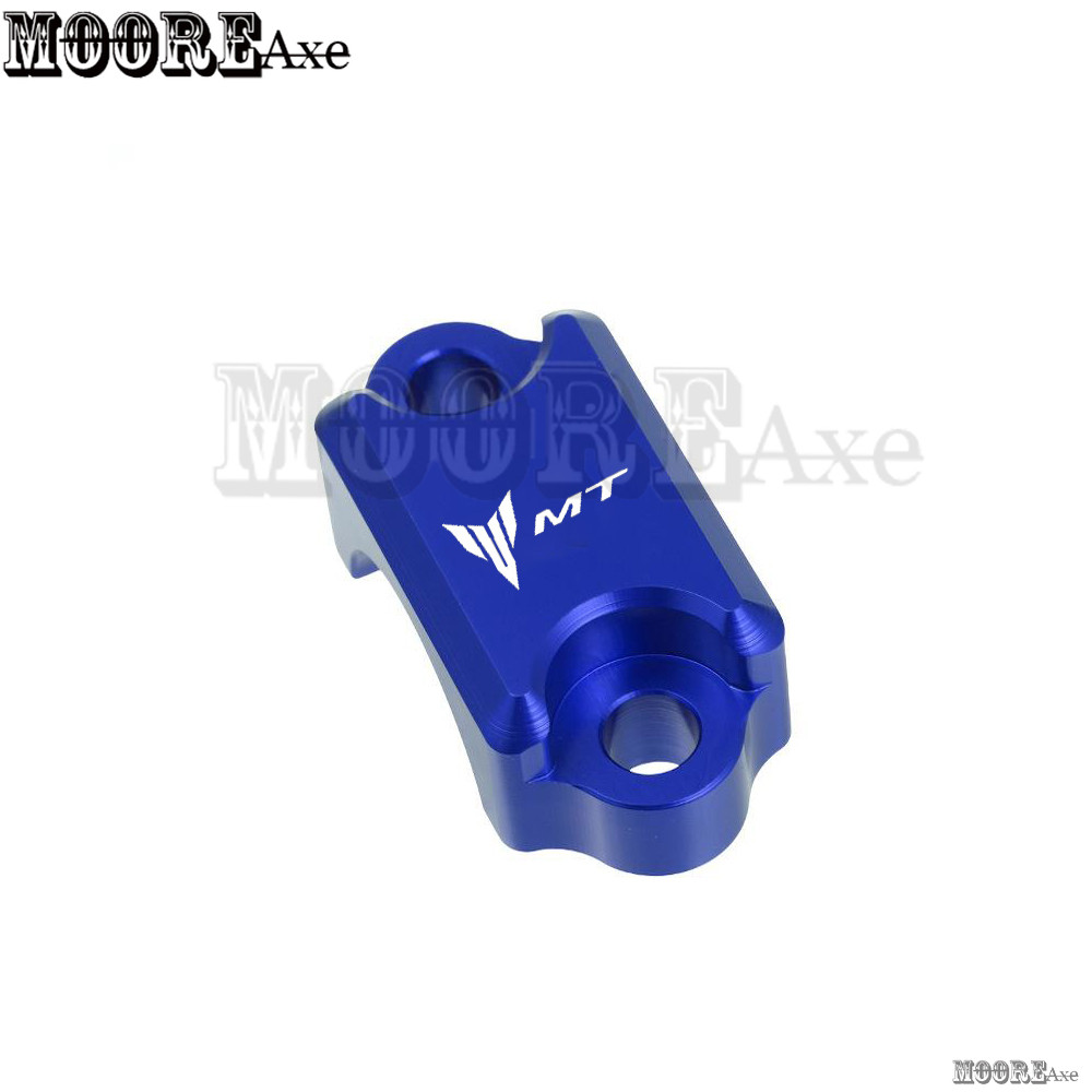 Mooreaxe เบรค Master กระบอก Bar Clamp สําหรับ Yamaha MT-01 MT-25 MT03 MT-03 MT-15 MT-07 MT-09/SP รถจักรยานยนต์กระบอก CLAMP ฝาครอบรถมอเตอร์ไซด์ Handle Bar Clamping Esories CBJ
