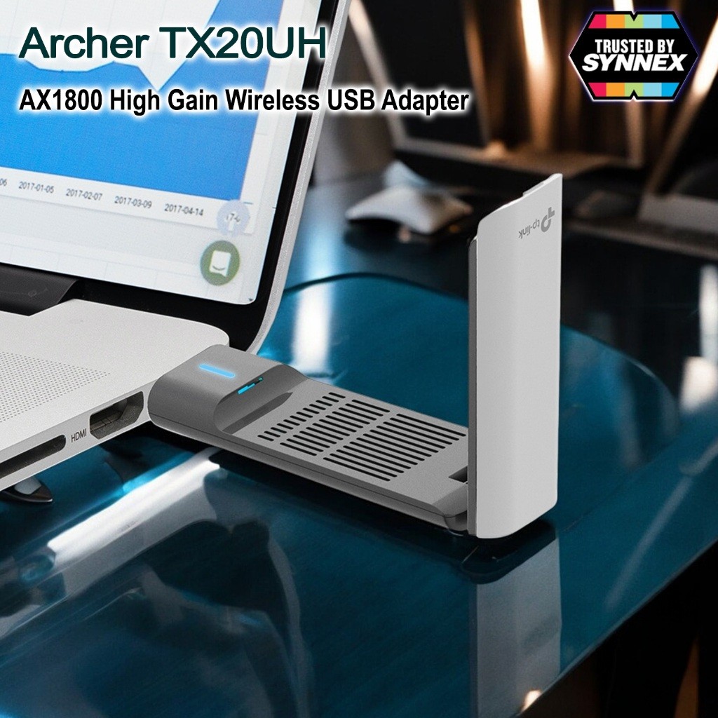 TP-Link Archer TX20UH AX1800 High Gain Wireless USB Adapter WiFi6