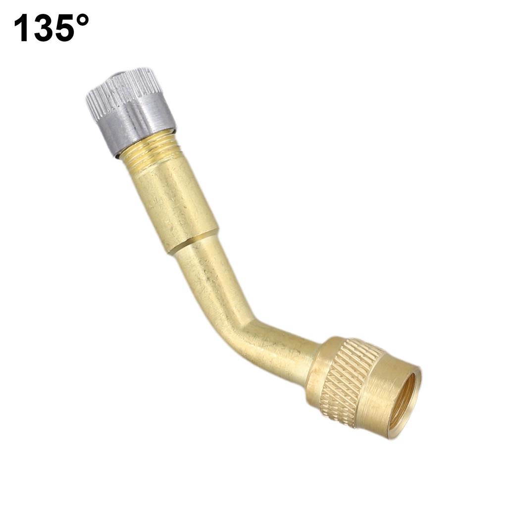 【iTools】Valve Extension Tube Gas Nozzle 45°/90°/135° Bicycle Extension Nozzle GlodenHot Sale