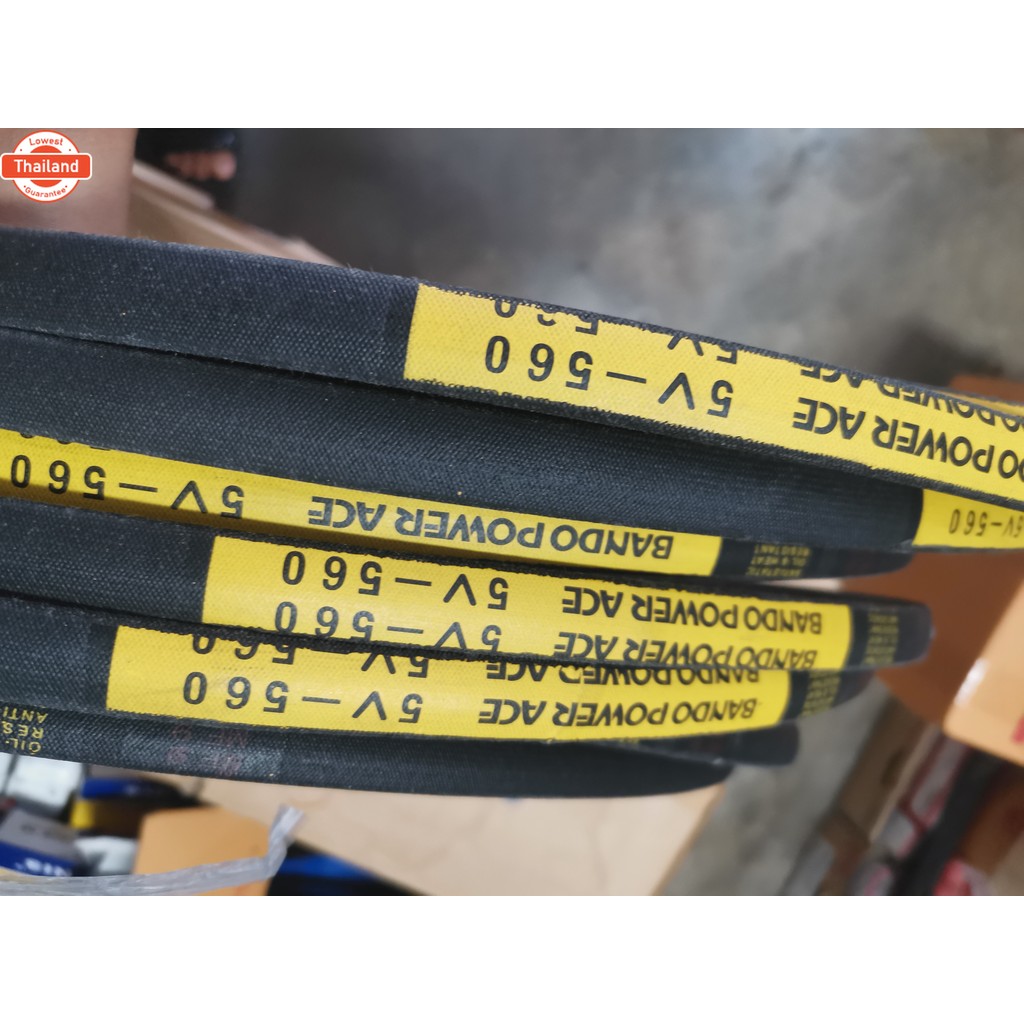 สายพานร่องลึก BANDO 3V 3V600 3V630 3V670 3V710 3V750 3V800 3V850 3V900 3V950 3V1000 3V1060 3V1120 3V