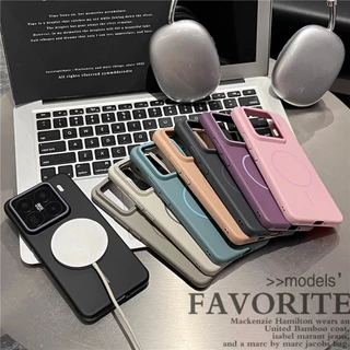 เคสโทรศัพท์สําหรับ Xiaomi 15 15s Pro 12 13 14 Ultra 12x 12s Civi 5 Pro ผิวแม่เหล็กรู้สึกปลอกบางเฉียบและน้ําหนักเบาฝาครอบ