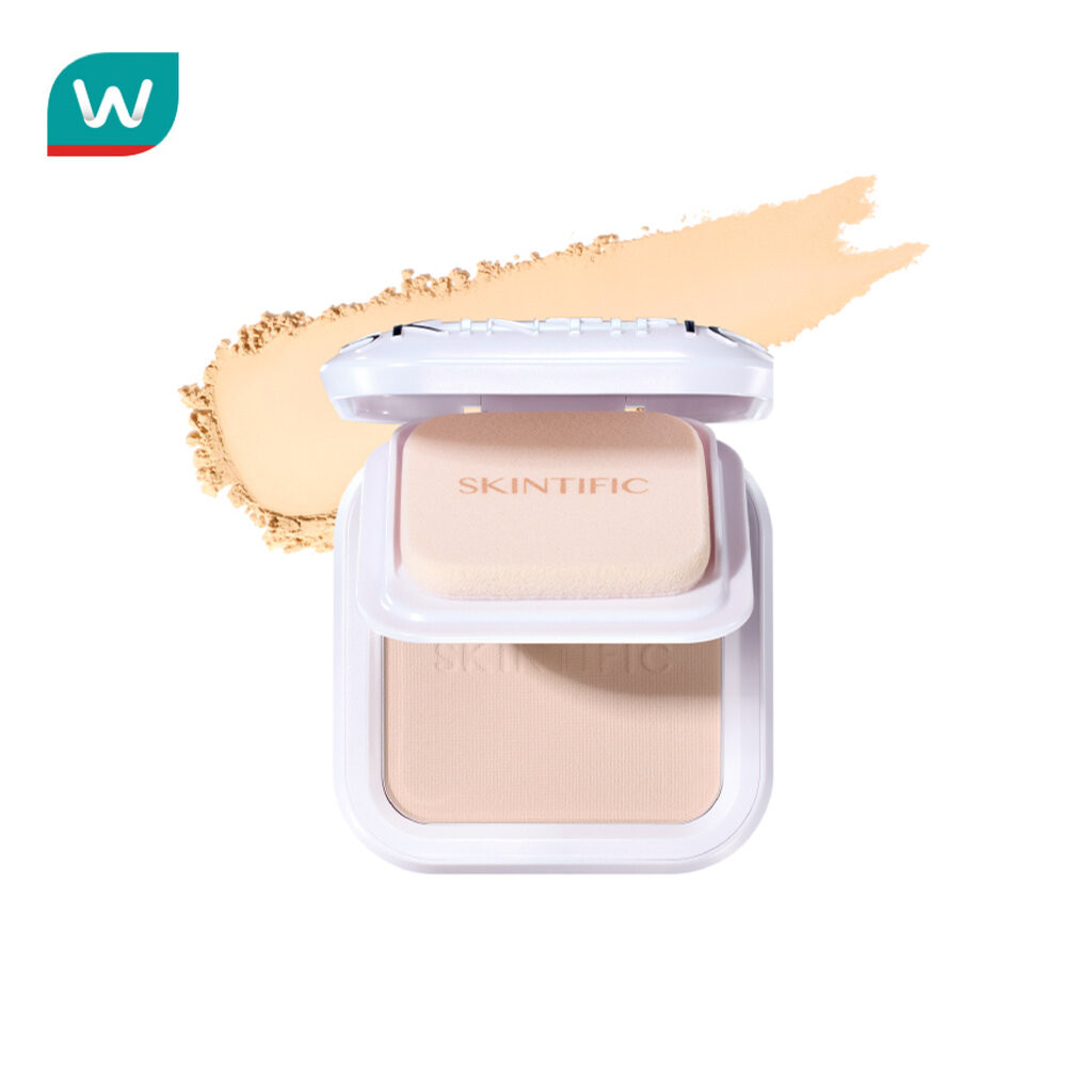 Skintific สคินทิฟฟิค โปร ฟิลเตอร์ พาวเดอร์ ฟาวน์เดชั่น 9ก. 01N เนเชอรัล วานิลา