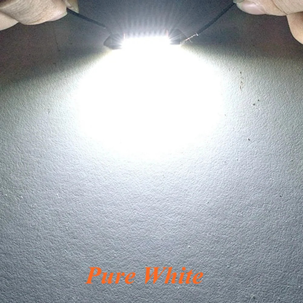 4 PC LED Canbus ไม่มีข้อผิดพลาด 31 มม.36 มม.39 มม.41 มม.หลอดไฟ LED C5W C10W C3W Super Bright รถโดมไฟ