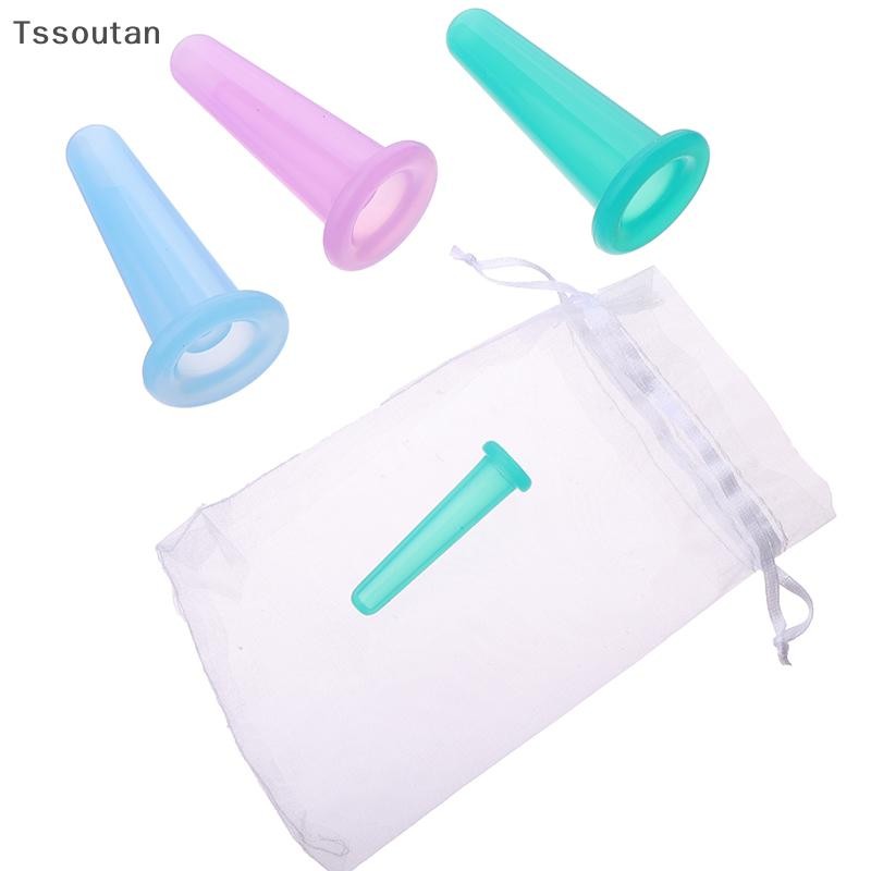 [TSST] Health Care Facial Silicone Cans Cupping Cuping Massage Chinese Cupping Set Small Mini Eye Cu