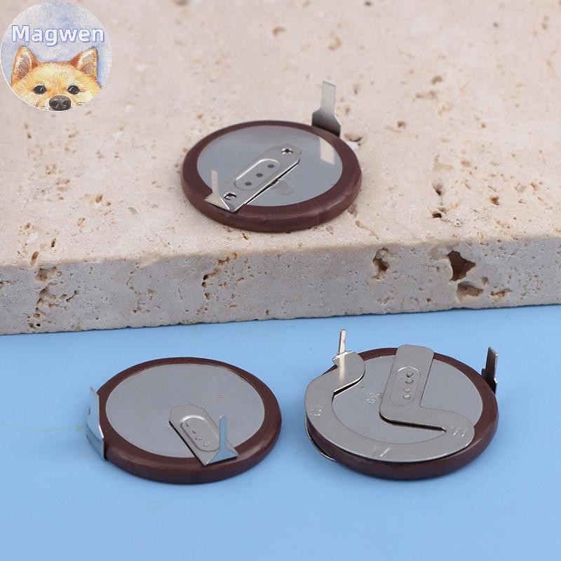 Magwen 1 ชิ้น/ล็อต VL2020 2020 3V VL2020/HFN แบตเตอรี่ชาร์จขา 90 องศา 105 องศา 180 องศากุญแจรถ TH