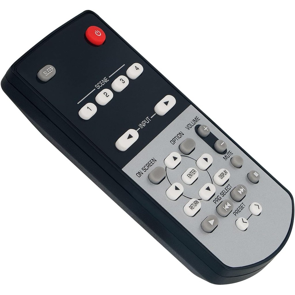 Allimity RAV39 WU74100 เปลี่ยนรีโมทคอนโทรล Fit สําหรับ Yamaha TV/DVD/VCR อุปกรณ์ RX-A3000BL RX-A2000