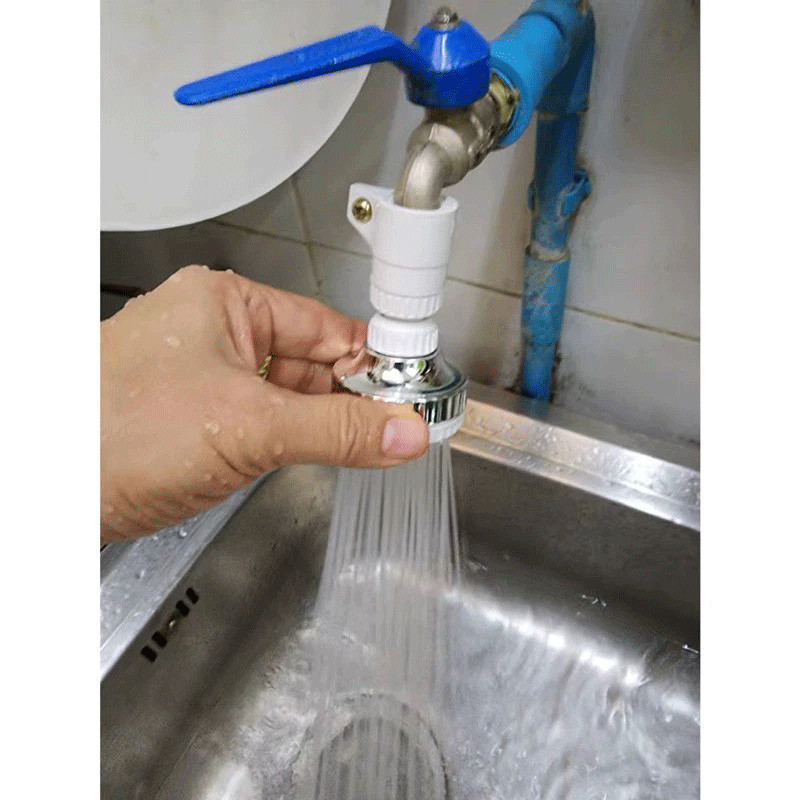 หัวก๊อกเพิ่มแรงดันน้ำหมุนได้ ก๊อกน้ำ ก๊อกน้ำล้างจาน ทนทาน ใช้งานง่า ไม่จำเป็นต้องมีผู้เชี่ยวชาญ เหมาะสำหรับห้องครัว - รูปที่ 4