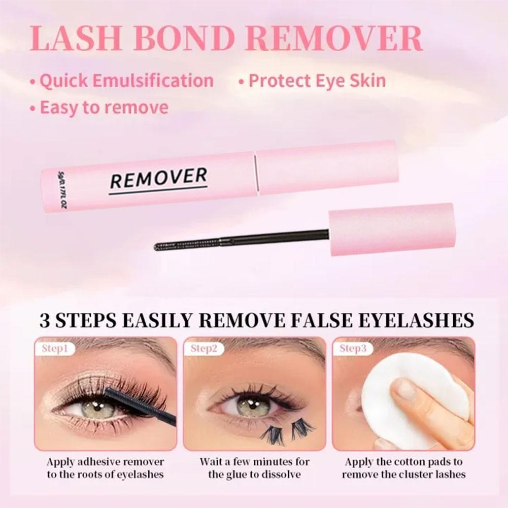 2 In 1 Eyelash Lash Extension Lash Bond Seal H4r0