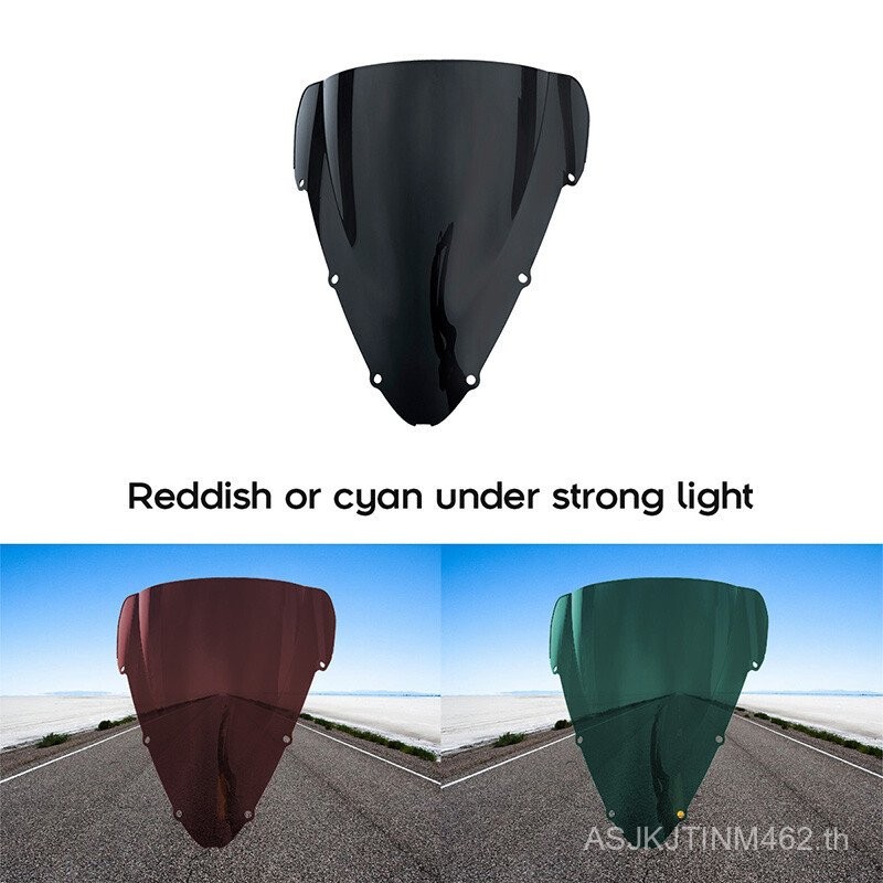 กระจกกระจกสีดํา Fit สําหรับรถจักรยานยนต์ Honda CBR600 F4i 2001-2008 2002