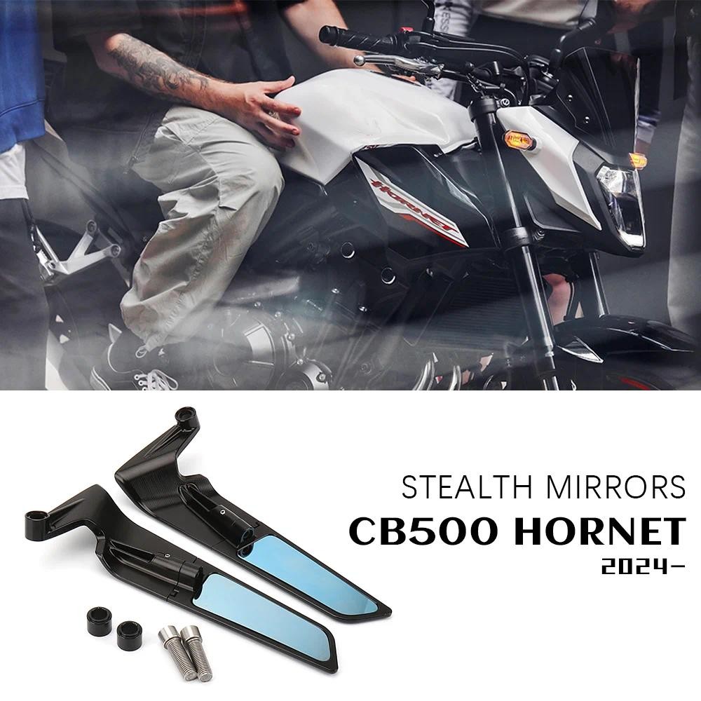 สําหรับ HONDA CB500 HORNET อุปกรณ์เสริม Stealth กระจก Hornet500 ปรับ Winglet กระจกมองหลัง Hornet CB 