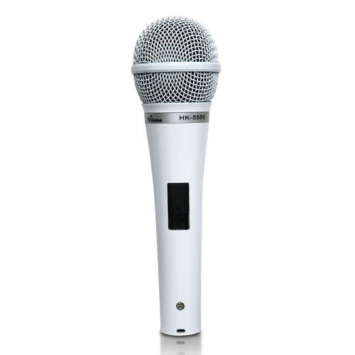 Hifree HK-5520 คอนเดนเซอร์ไมโครโฟนเครือข่าย YY Anchor MC Shouting อุปกรณ์ข้าวสาลีบันทึก K Song Live