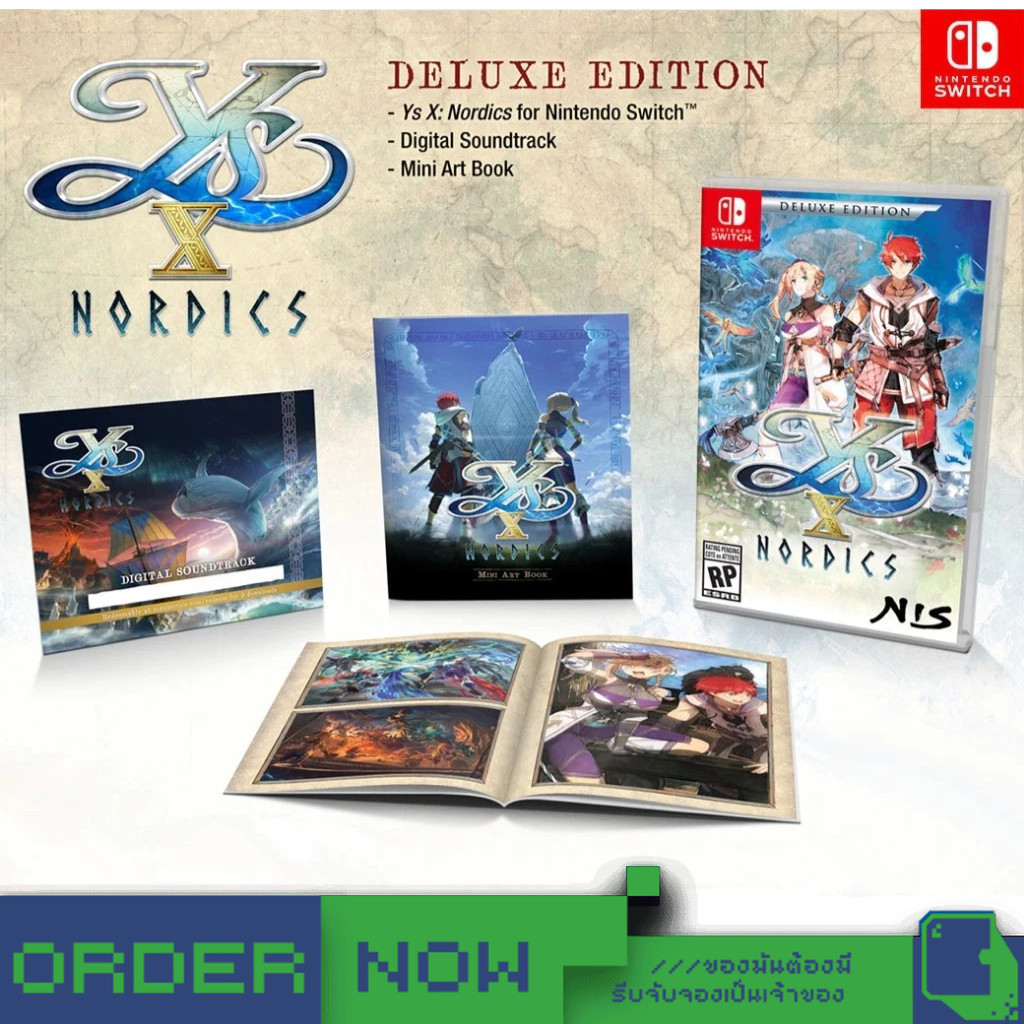 Nintendo Switch™NSW Ys X: Nordics  [bY ClaSsIC GaME]