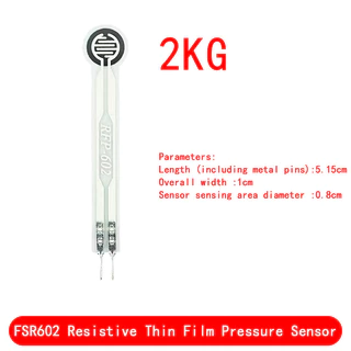 FSR402 RFP602 Resistive Thin Film Pressure Sensor Module Force Sensitive Resistor Board RFP602 1KG 2KG 5KG การชั่งน้ําหนักโมดูลแปลงแรงดันไฟฟ้า