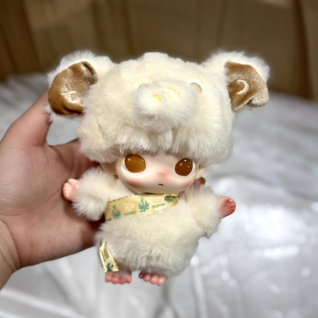 Thailand Dimoo 50th Anniversary Limited Pop Mart T Little White Elephant Vinyl Plush Doll Pendant Th