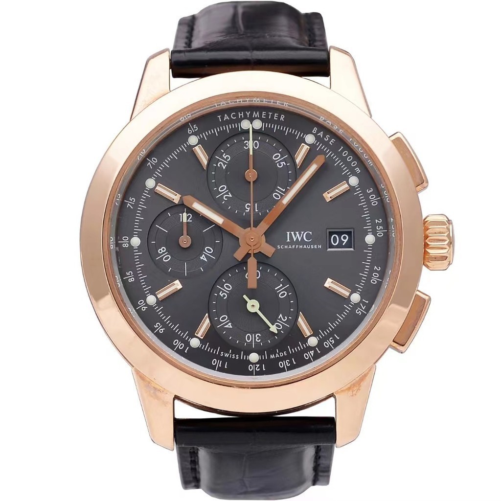 IWC IWC IWC Engineer Series Rose Gold Chronograph นาฬิกาผู้ชายกลไกอัตโนมัติ IW380803