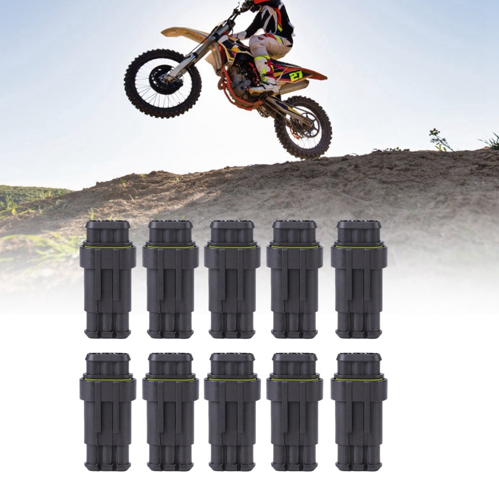 Ufriend-ph กันน้ําสายไฟเชื่อมต่อปลอดภัยติดตั้งง่ายสําหรับรถจักรยานยนต์สกู๊ตเตอร์รถบรรทุกรถ