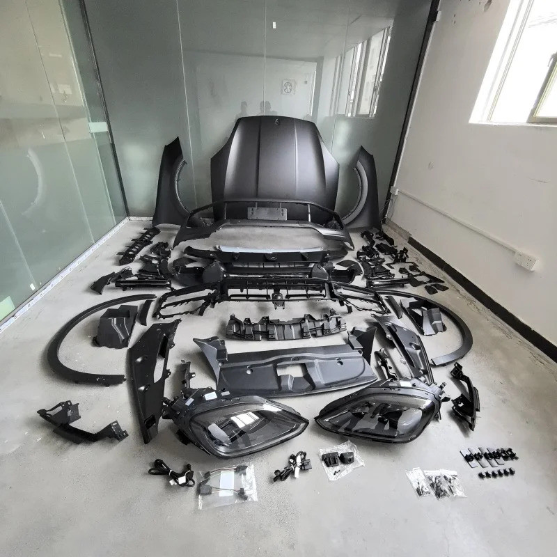 ชุดกันชนสําหรับ porsche cayenne 958 958.1 2010-2023 การปรับแต่ง Facelift อัพเกรดการแปลง 9Y0 2025 ไฟห