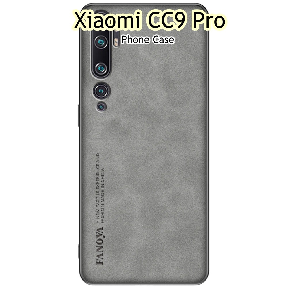 ReadyFor Xiaomi CC9 Pro Case Sense of Premium Silicone Full Case Classic Solid Color Phone Case Cove