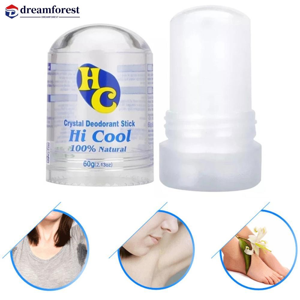 DFS Natural Antiperspirant Deodorants Stick Alum Crystal Deodorant Stick Underarm Body Alum Deodoriz