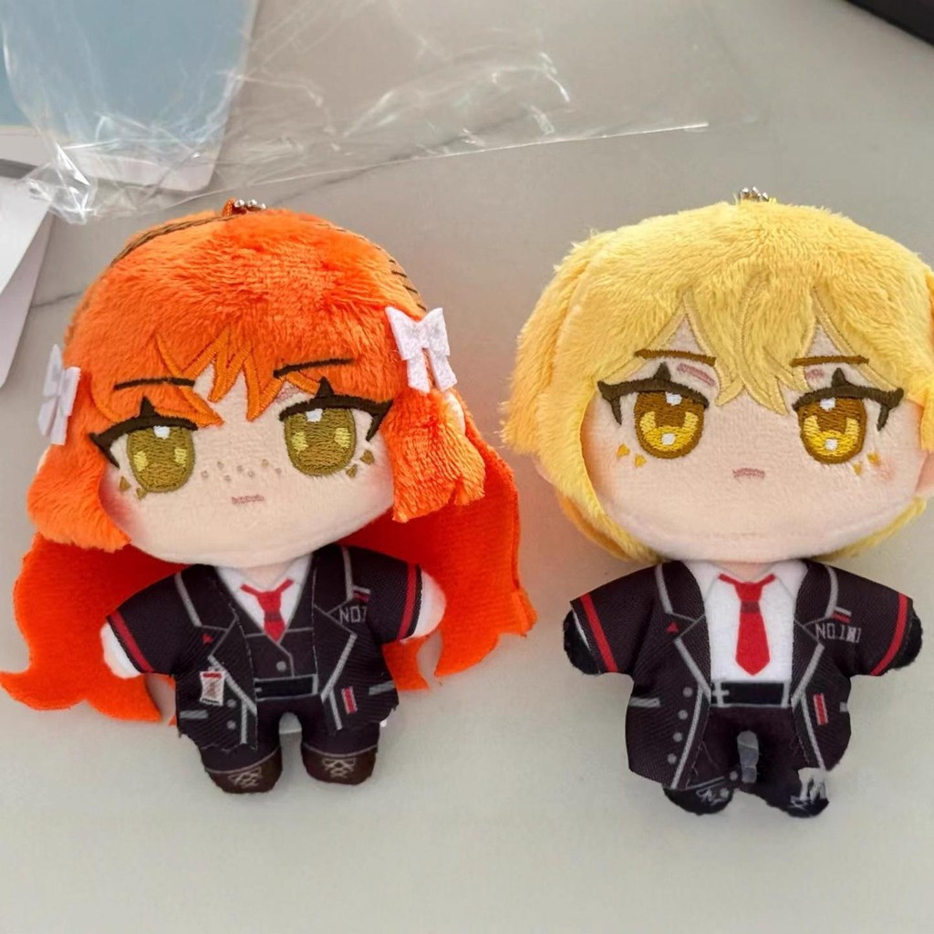 Limbus Company Hong Lu/Ishmael ตุ๊กตาตุ๊กตาอุปกรณ์ต่อพ่วงเกมพวงกุญแจผ้าฝ้ายของเล่น