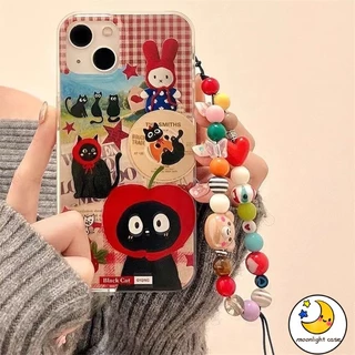🎈GOOD🎈หนูน้อยหมวกแดงคิตตี้ เคสไอโฟน13 สำหรับ IPhone 11 15 14 13 12 16 Pro Max 7 Plus 8Plus XS X XR Max 7 8 Plus