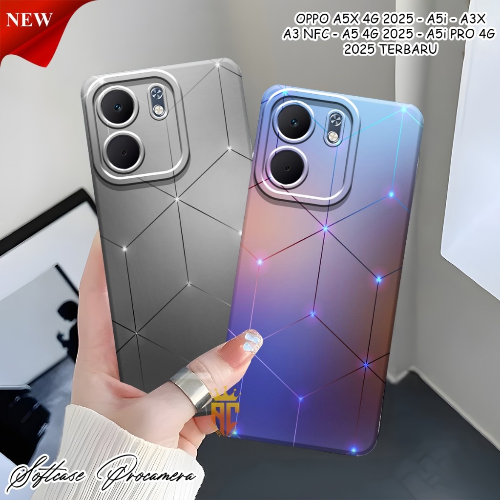 Softcase Hp Oppo A5x 4G 2025 - A5i - A3x - A3 NFC - A5 4g 2025 - A5i PRO 4G 2025 เคส Softcase ที่น่า