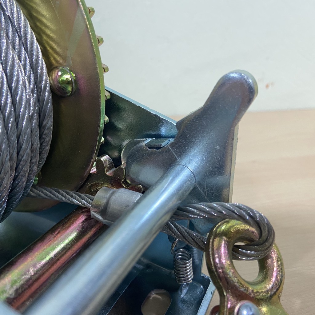 กว้านมือหมุน รอกสลิงมือหมุน รอกอมืหมุนสลิง 350/540กิโลกรัม รุ่น รอกกว้านมือหมุนสลิงรอกกว้านมือหมุนสลิง - รูปที่ 3