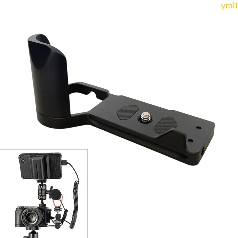 Yml1 L Bracket Plate Quick Release Hand Grip พร้อมที่จับสําหรับ ZV E10 Perfectly สําหรับการบันทึกการ
