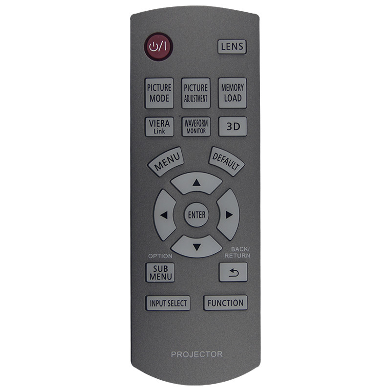 เข้ากันได้กับโปรเจคเตอร์ Panasonic PT-AT5000E PT-AT6000E PT-AE7000 PT-AE8000 รีโมทคอนโทรล N2QAYB0006