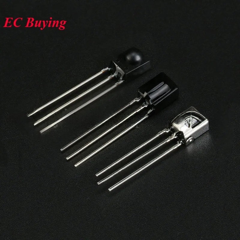 20 ชิ้น/5 ชิ้น VS1838B HX1838 PC638 VS1838 1838 0038 Remote Receiver Tube Integrated อินฟราเรด IR รั