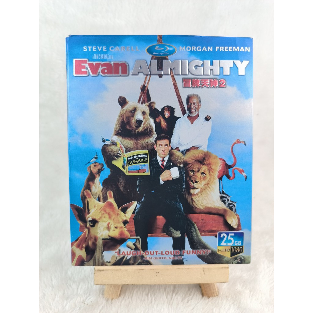 C032 ฟิล์ม Evan Almighty (2007) Blu-ray BD25 Eng Zh ภาษาโปรตุเกสสเปนไทย Jap C0103