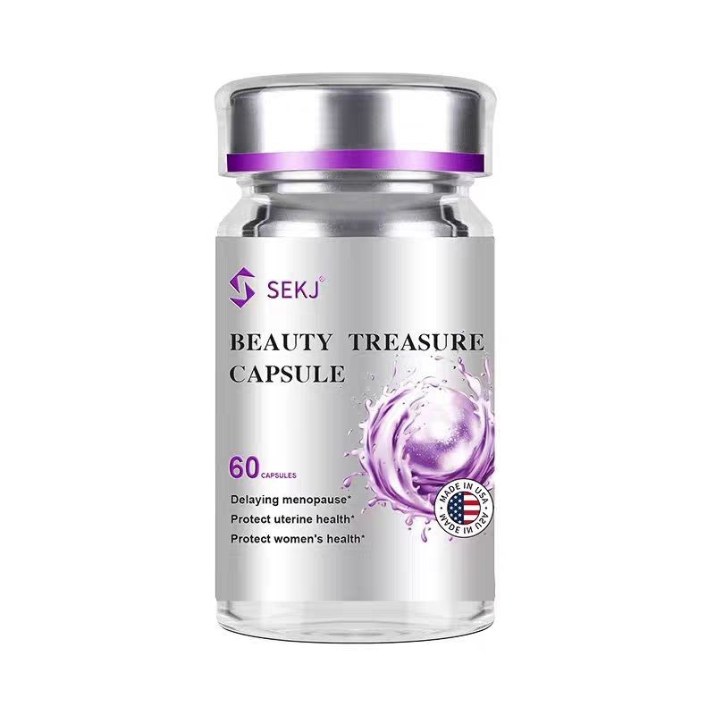 SEKJ US Imports 2024 Fresh Sheep Placenta Capsules 739 Days Long Shelf Life SEKJ US Imports 2024 สด2