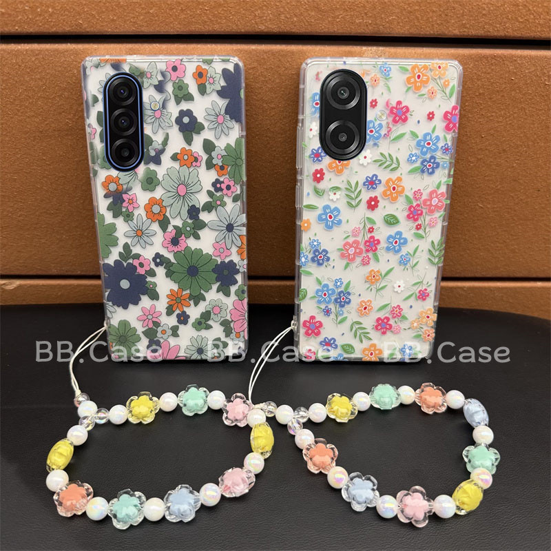 ใหม่ ﻿﻿เคส Phone Case Samsung Galaxy A17 A07 A56 A36 A26 A16 A06 LTE 4G 5G แฟชั่นสด เคสโทรศัพท์ ดอกไ