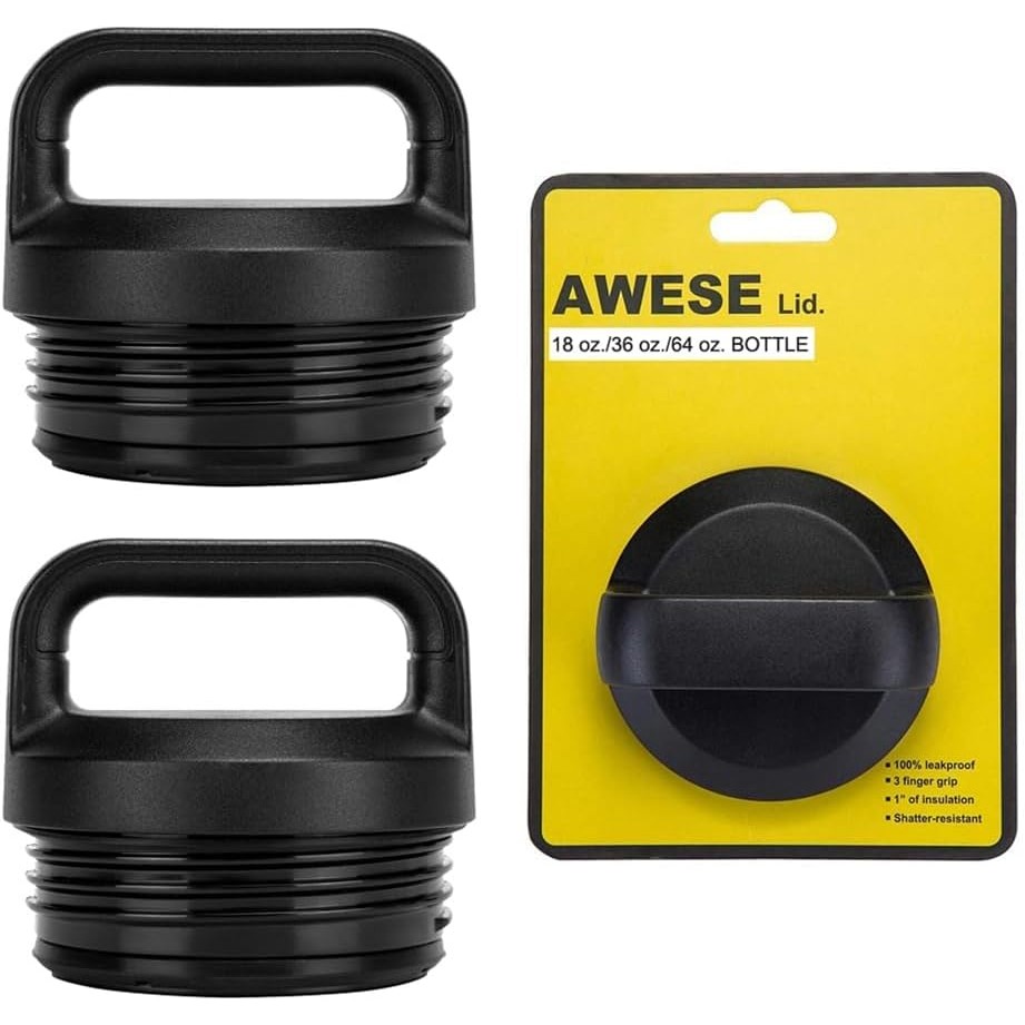 2 ชิ้นเปลี่ยนฝาปิด,เหมาะสําหรับ 18oz/36oz/64oz YETI Rambler ขวด P4XD