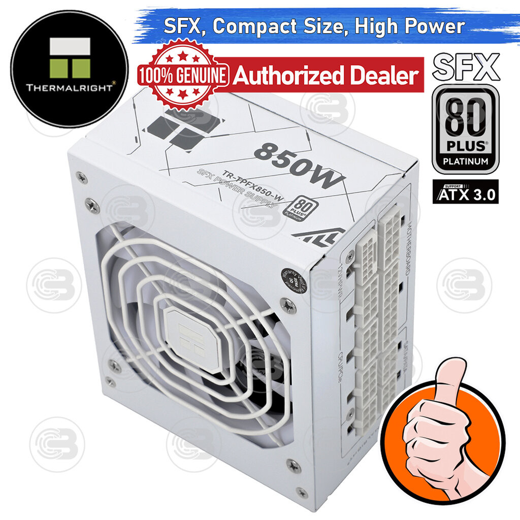 [CoolBlasterThai] Thermalright SFX Power Supply 850W 80 Plus Platinum Embossed Full Modular (TPFX 85