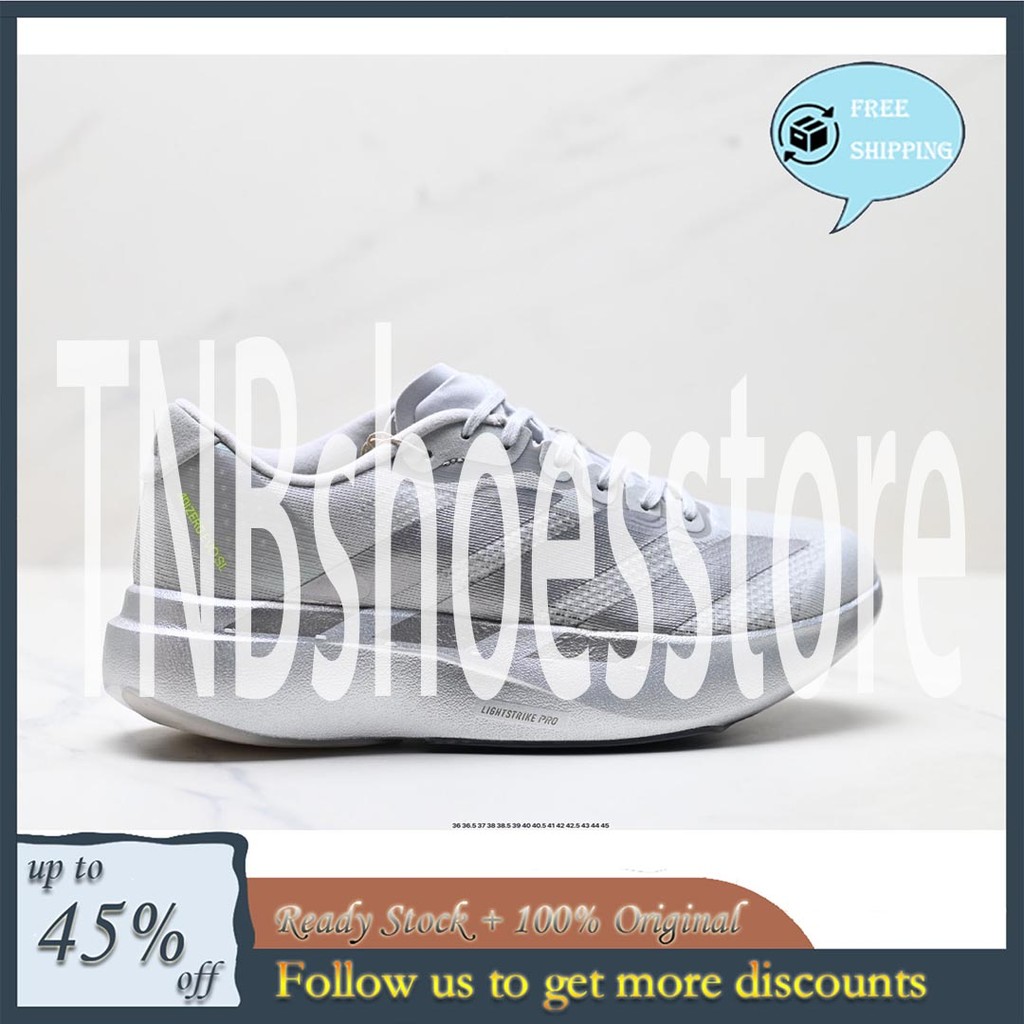 Adizero Evo SL JS4454 รองเท้าวิ่ง_unisex_พอดีตัว เหมาะสำหรับฤดูใบไม้ร่วง