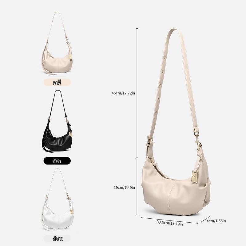 COCO CHIC กระเป๋าสะพายผู้หญิง แฟชั่น อ่อนนุ่ม สําหรับผู้หญิง