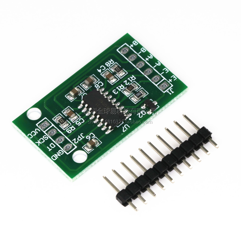 HX711 โมดูล/เซ็นเซอร์เชื่อมเฉพาะ 24 บิตโมดูล AD ความแม่นยําเซ็นเซอร์ความดัน SUNLEPHANT